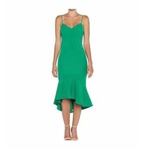 NWT Bardot Green Midi